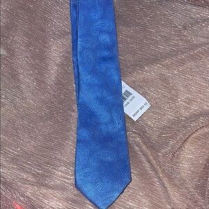 Michael Kors Blue Silk Necktie Classic Accessory